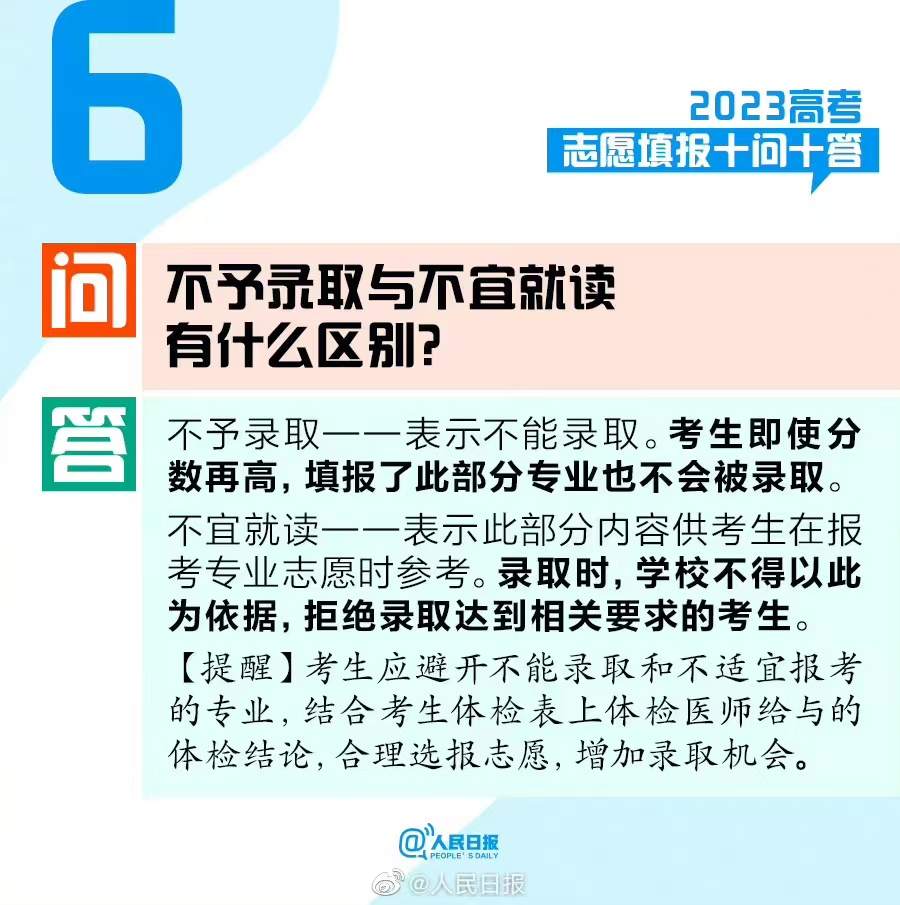 @考生和家长，2023高考志愿填报十问十答