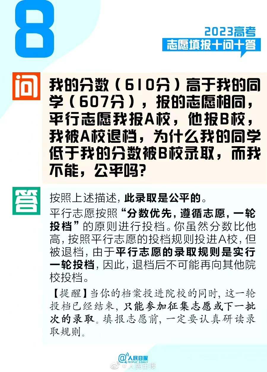 @考生和家长，2023高考志愿填报十问十答