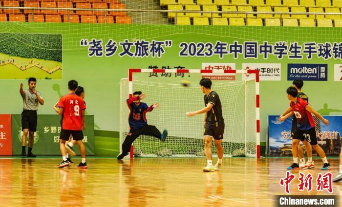 全国近700名青少年江苏金湖角逐手球锦标赛
