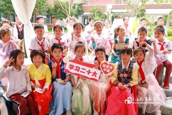 儿童友好学校 | 松江区泗泾第五小学：用“一米”与儿童相约美好