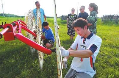 草原深处去家访