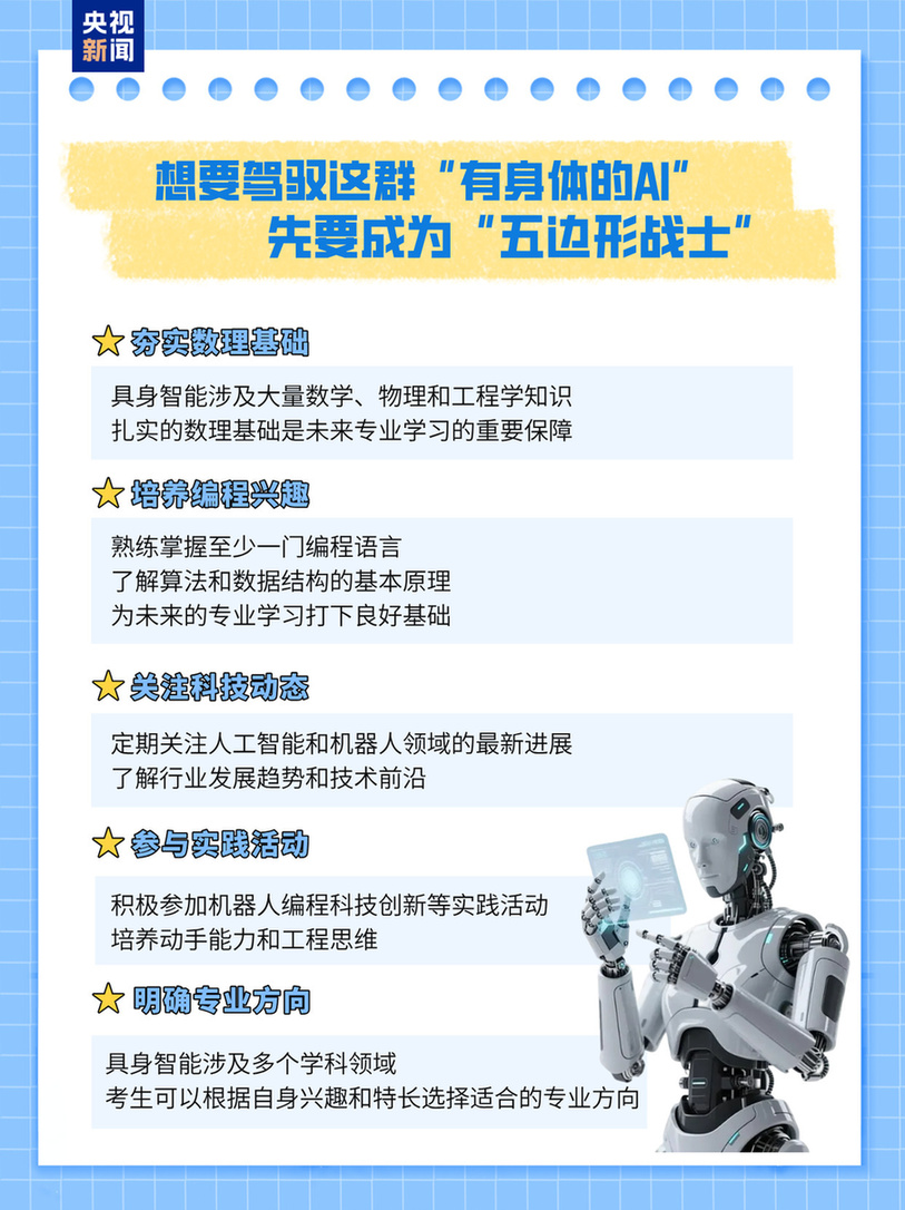 新专业来了！各大高校争相开设的“具身智能”到底是什么？