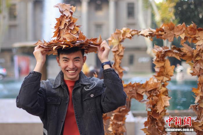 东南大学最美200米落叶景观华丽“上线”