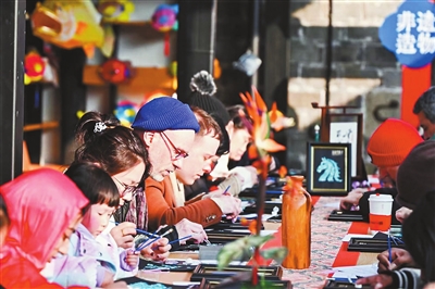 外国师生感受中国年味 外国师生感受中国年味