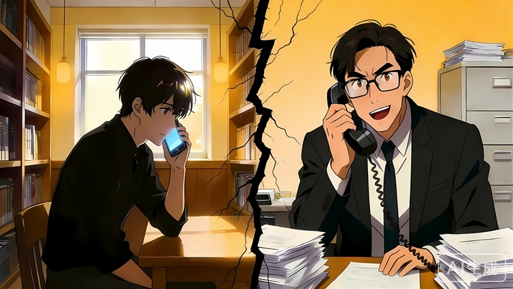 AI漫剧《求职避坑指南》丨先招后培，警惕“高薪”变高债