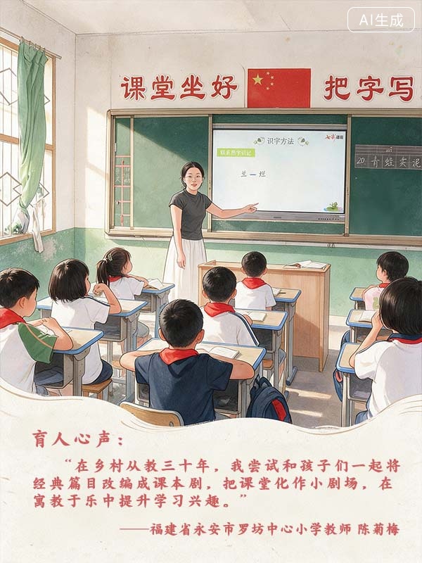 微光成炬,教育家精神在平凡坚守中闪光 微光成炬,教育家精神在平凡坚守中闪光