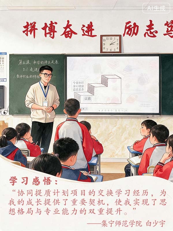参与协同提质计划学生：“被温暖过，也想温暖别人”