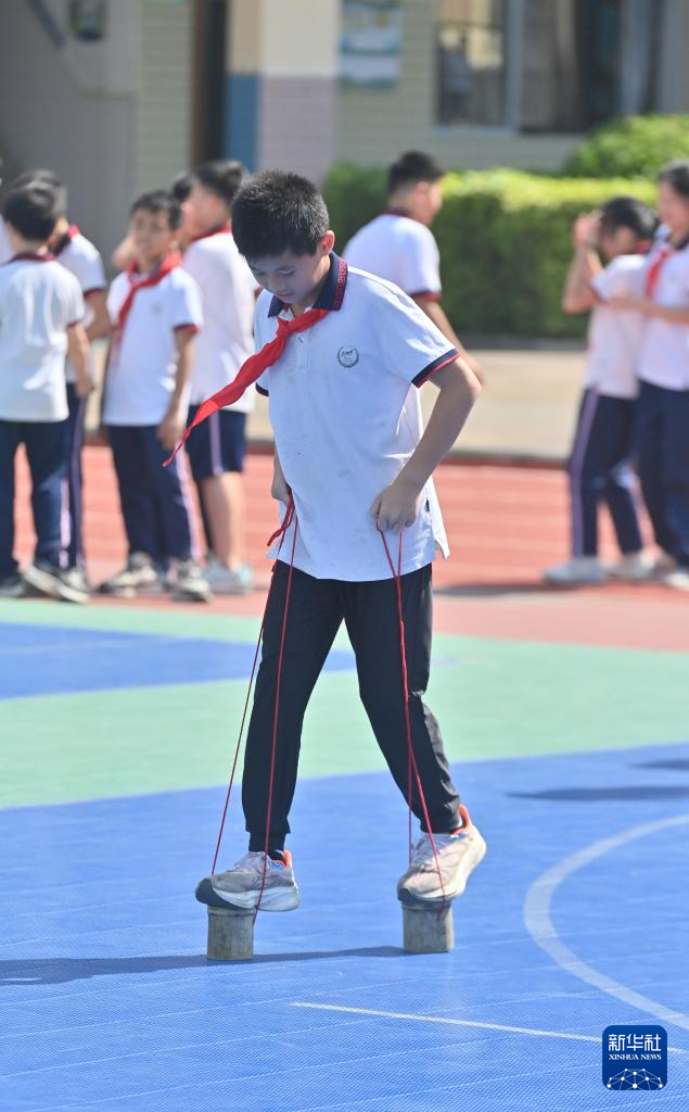广西梧州：乐享初夏大课间