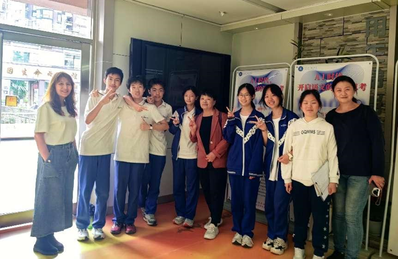 培养东城少年写中轴——中国作协志愿服务项目走进北京广渠门中学